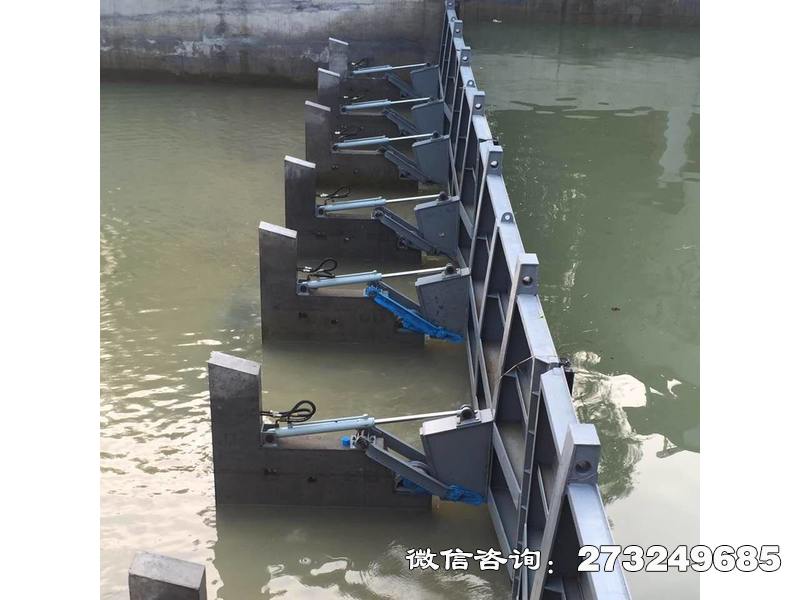 孟津县液压景观翻板钢坝